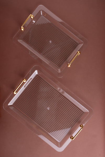 SH1 Acrylic Trays Set 2 Pcs