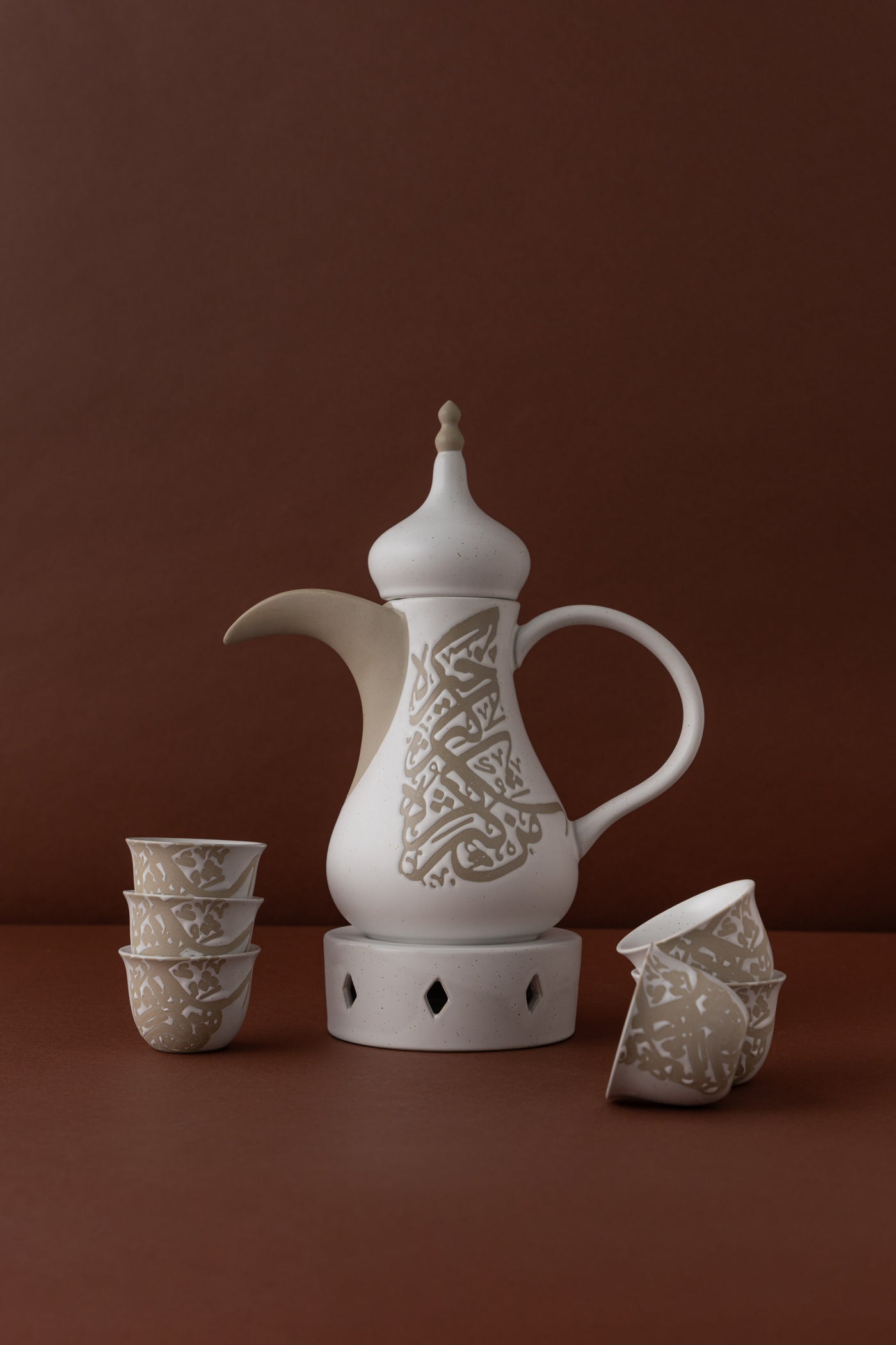 KL2 Arabic Coffee Cups Set 6 Pcs