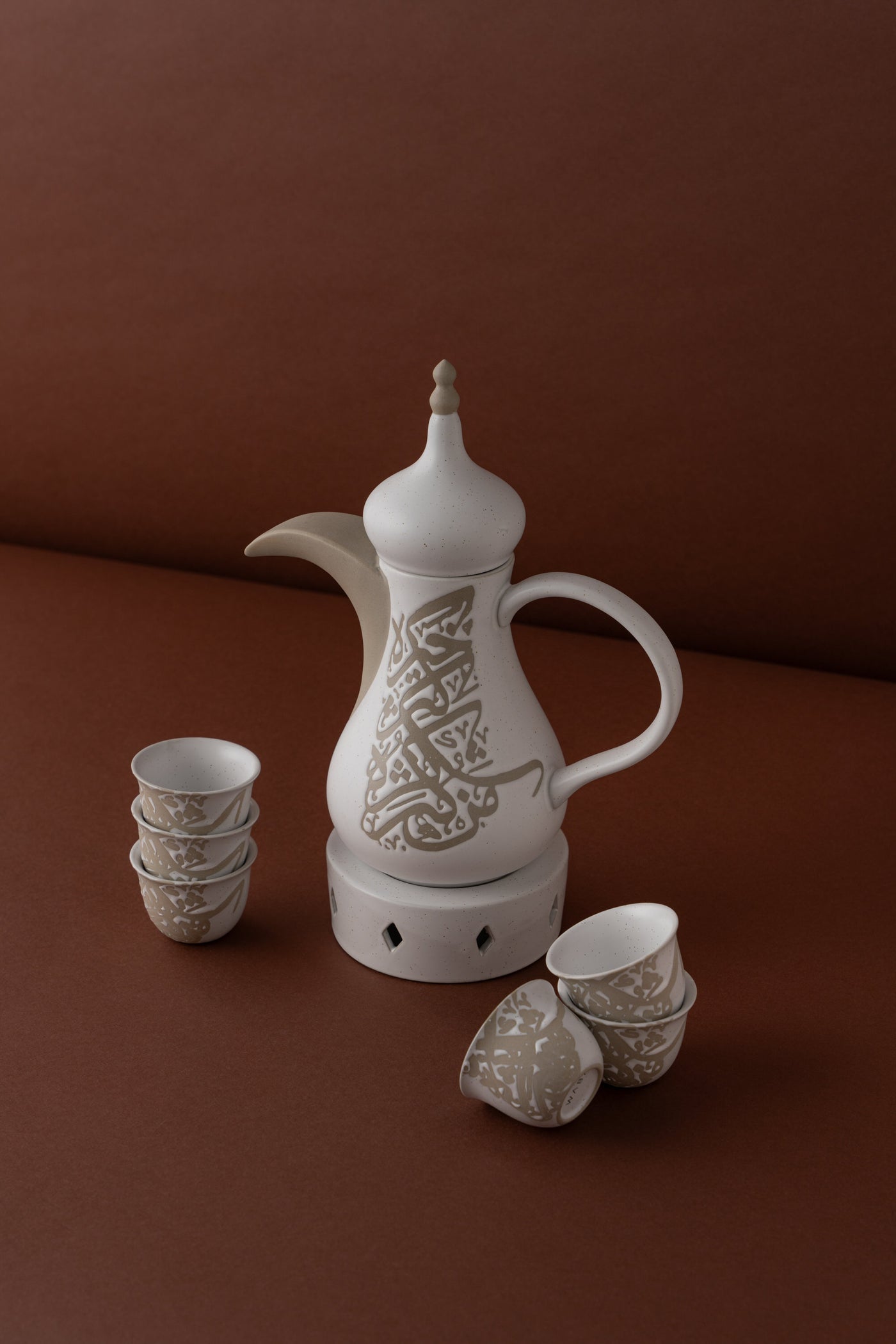 طقم فناجين قهوة عربية  6 قطعة KL2