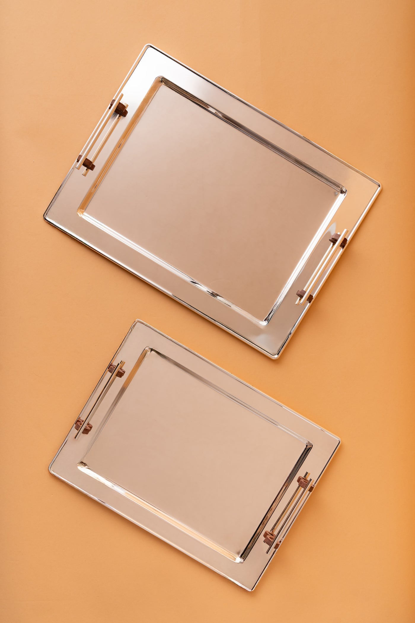 TP1 Rectangular Serving Trays Set 2 Pcs