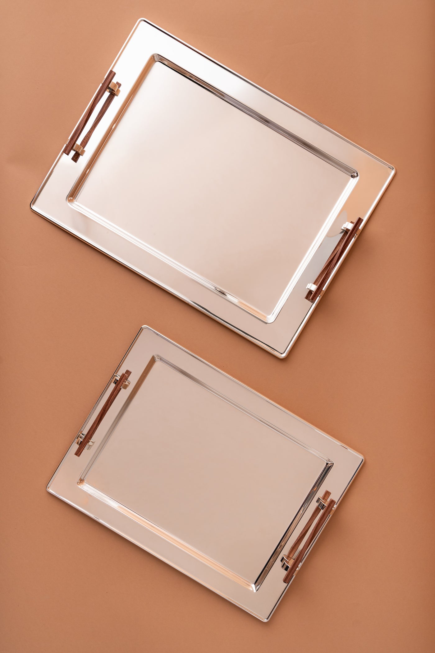 TP2 Rectangular Serving Trays Set 2 Pcs