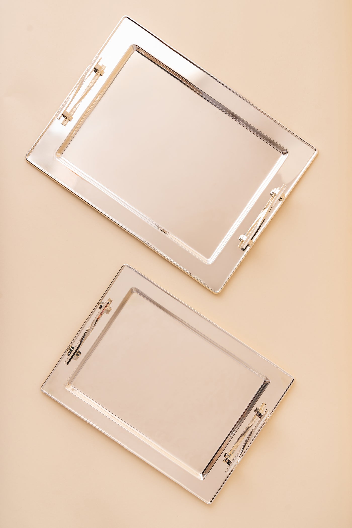 TP2 Rectangular Serving Trays Set 2 Pcs