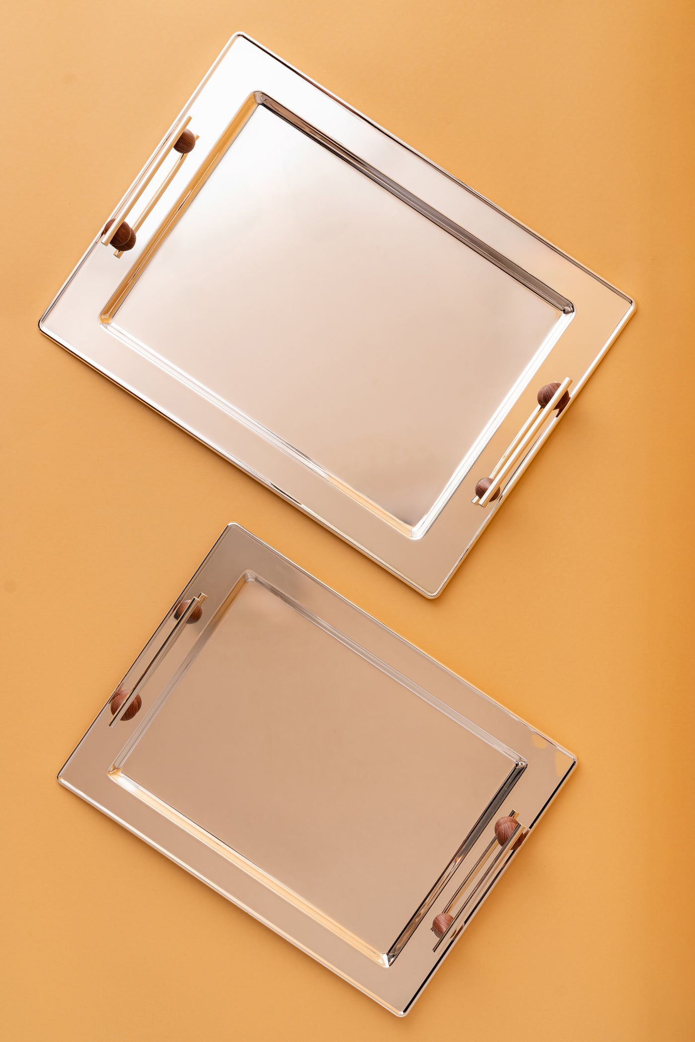 TP3 Rectangular Serving Trays Set 2 Pcs