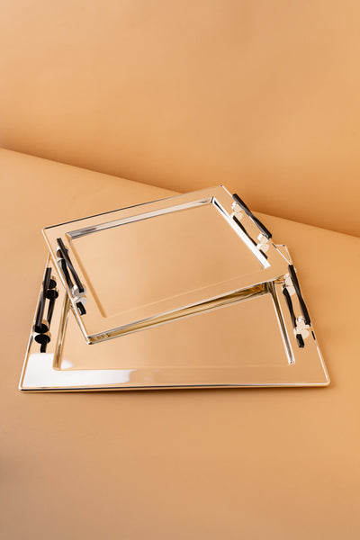 TP2 Rectangular Serving Trays Set 2 Pcs