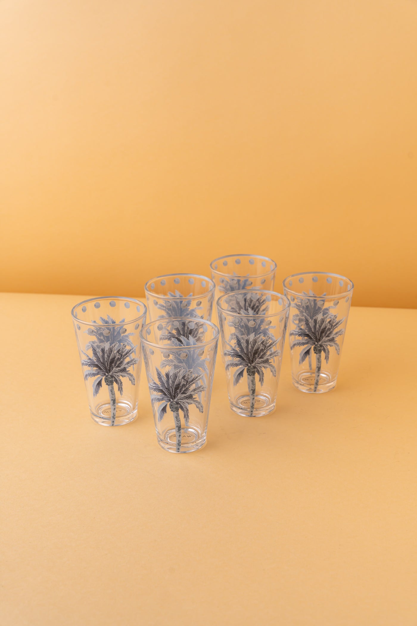 B3 Glass Cups Set 6 Pcs