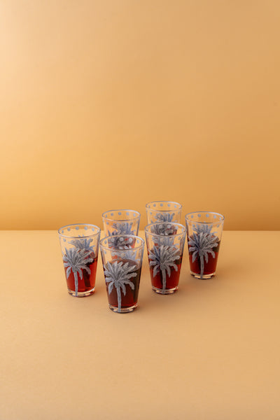 B3 Glass Cups Set 6 Pcs