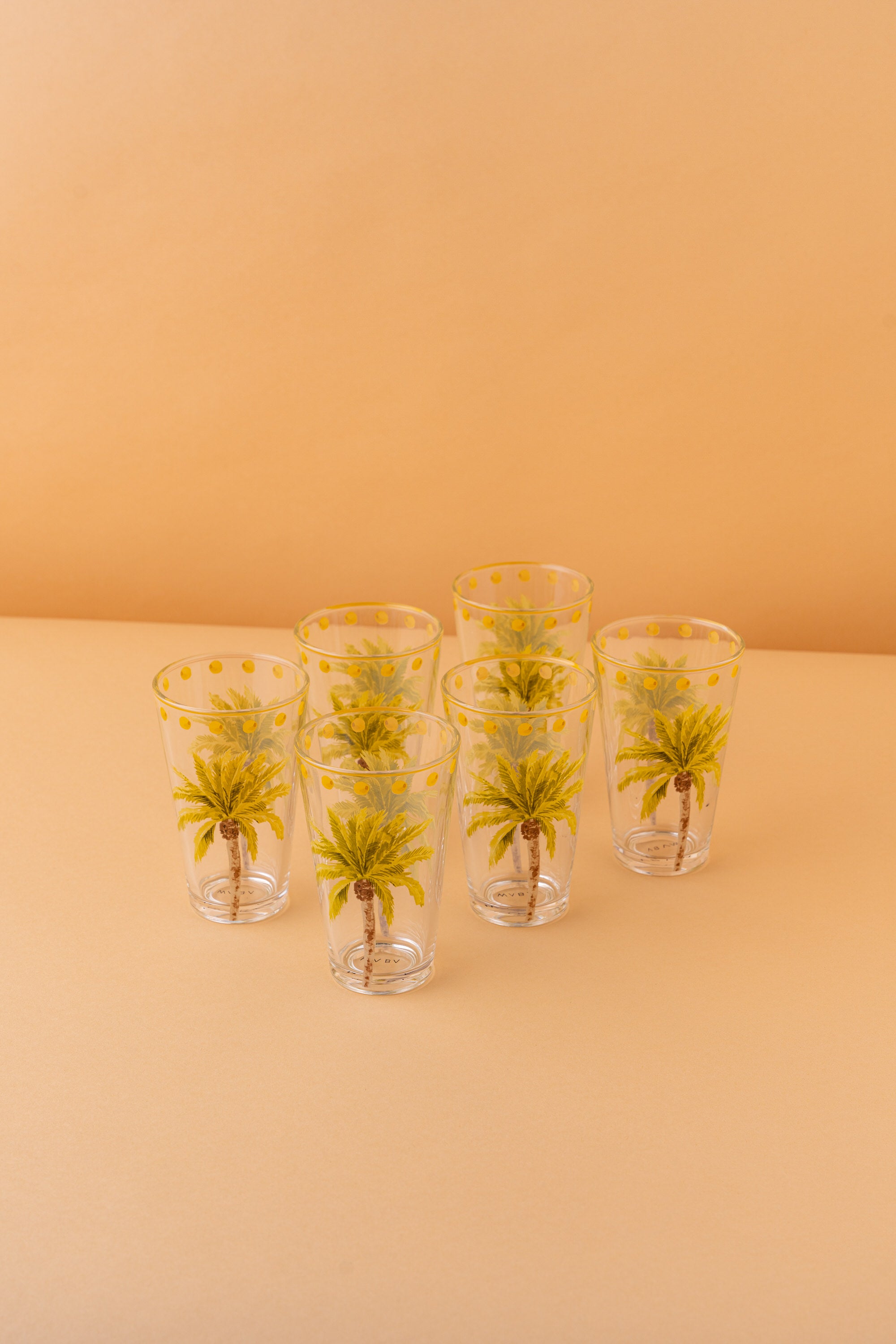 B3 Glass Cups Set 6 Pcs – WABA