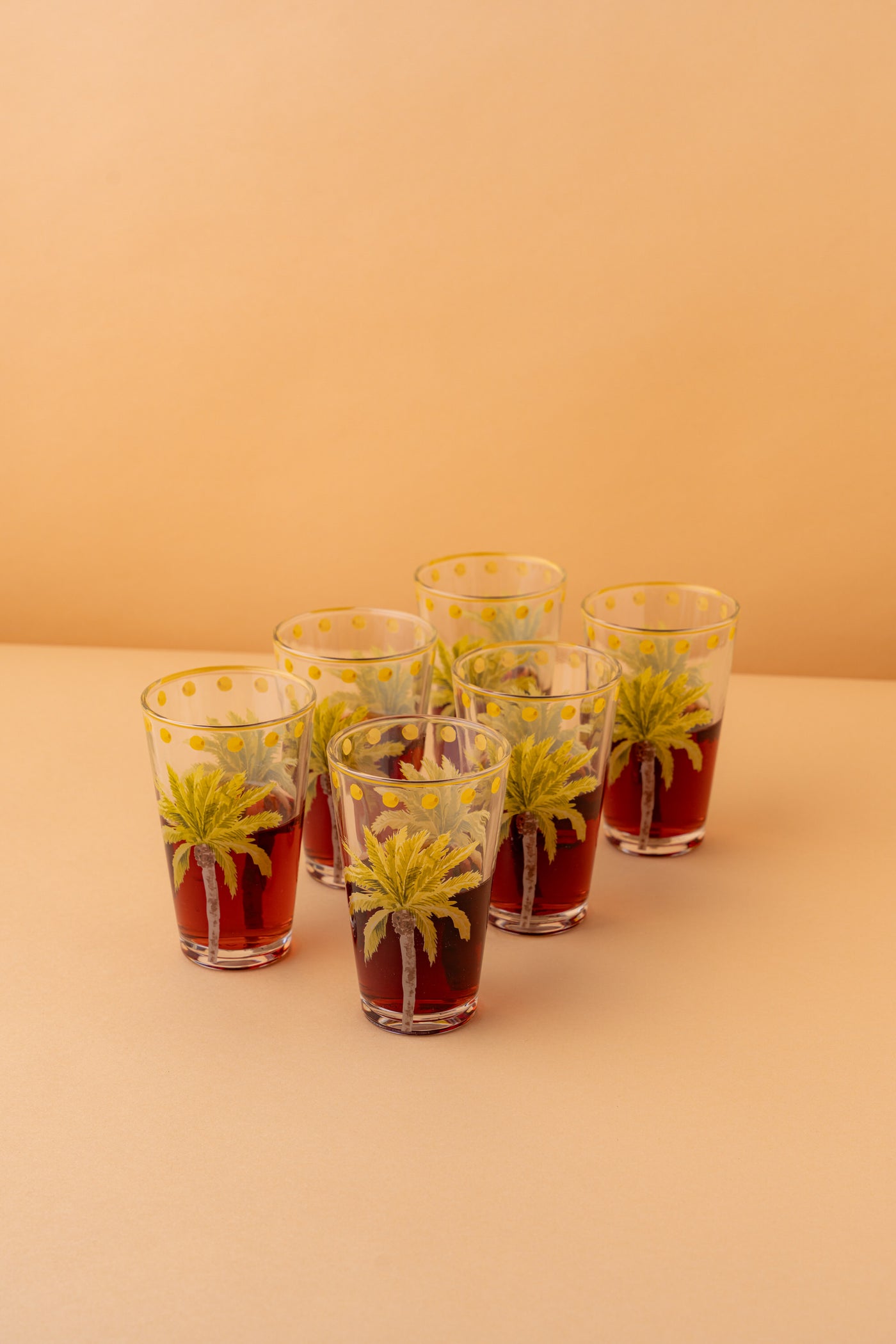 B3 Glass Cups Set 6 Pcs