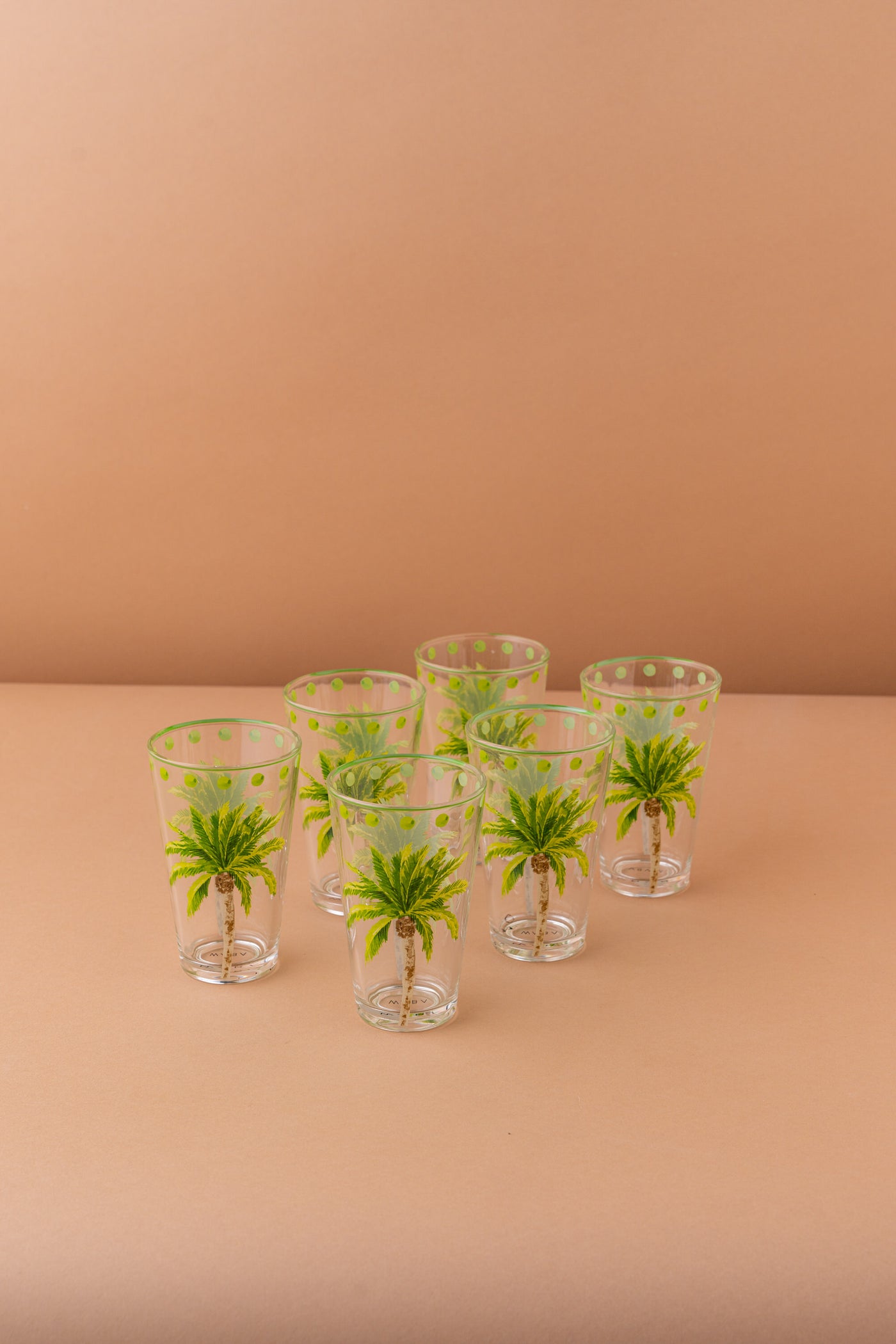 B3 Glass Cups Set 6 Pcs