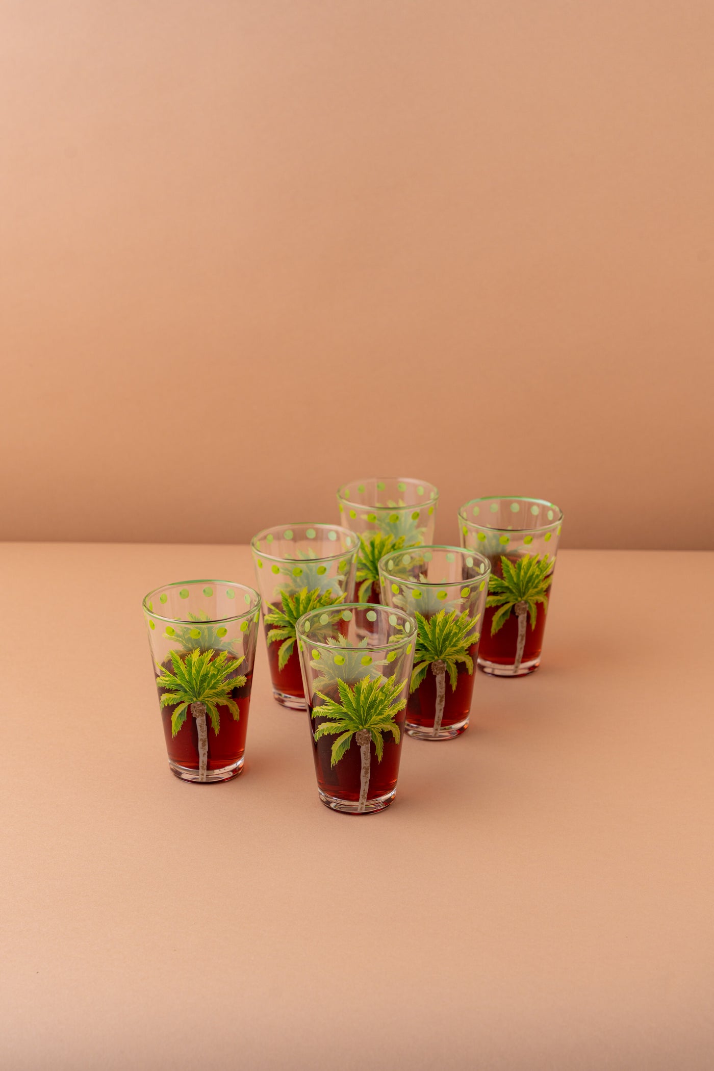 B3 Glass Cups Set 6 Pcs