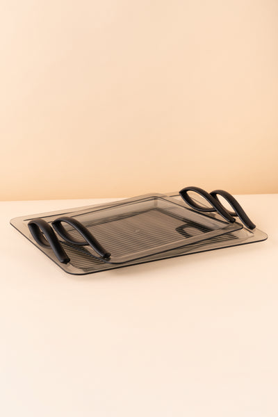 طقم صواني اكريليك 2 ذهبي GF6 