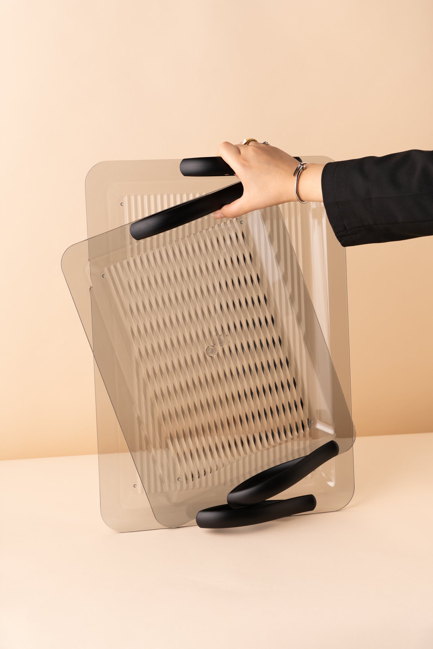 طقم صواني اكريليك 2 ذهبي GF6 