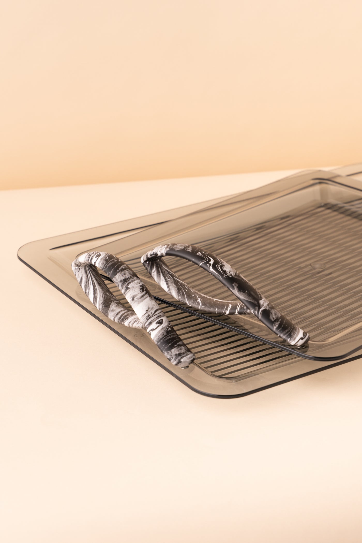 طقم صواني اكريليك 2 ذهبي GF6 