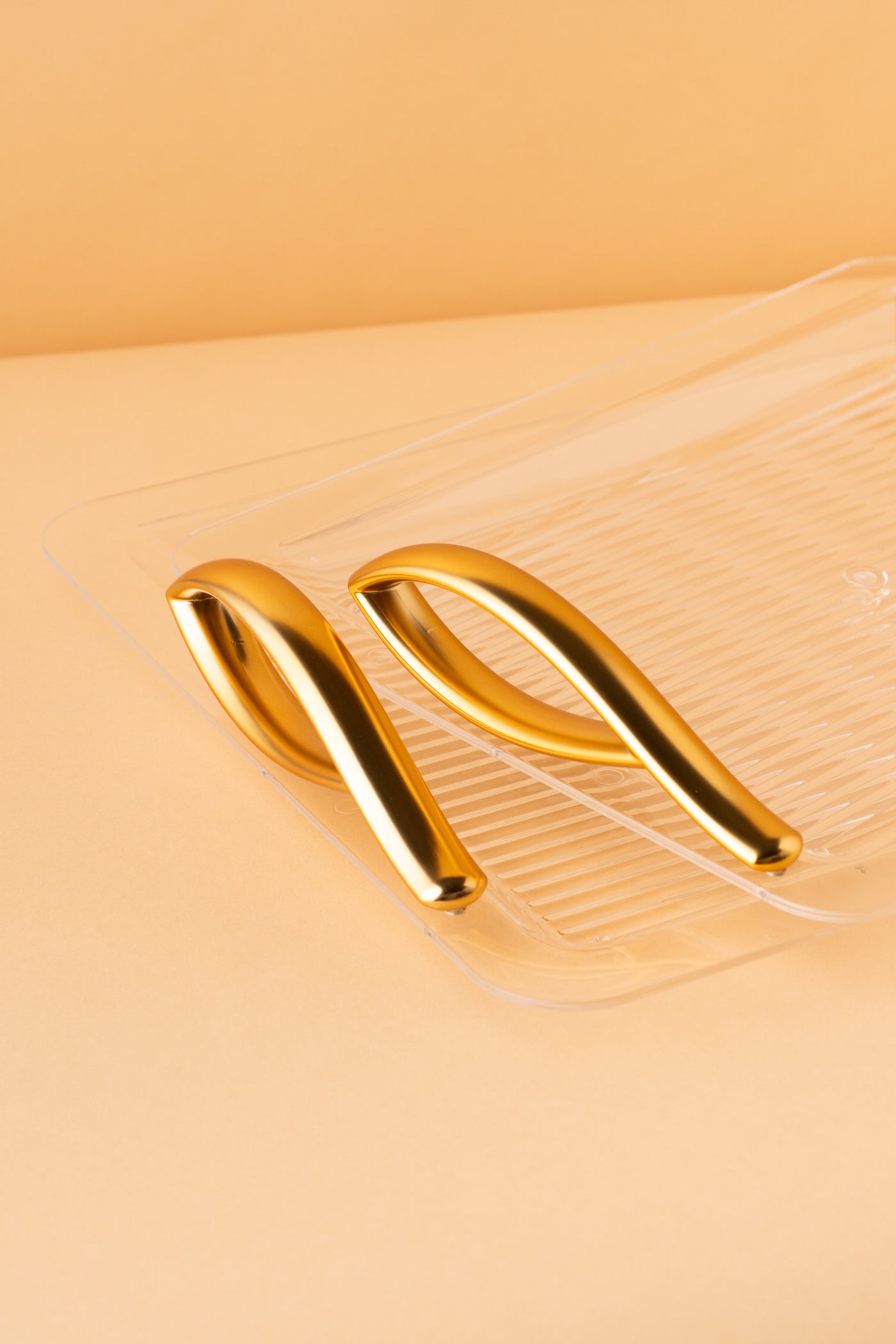 طقم صواني اكريليك 2 ذهبي GF6 