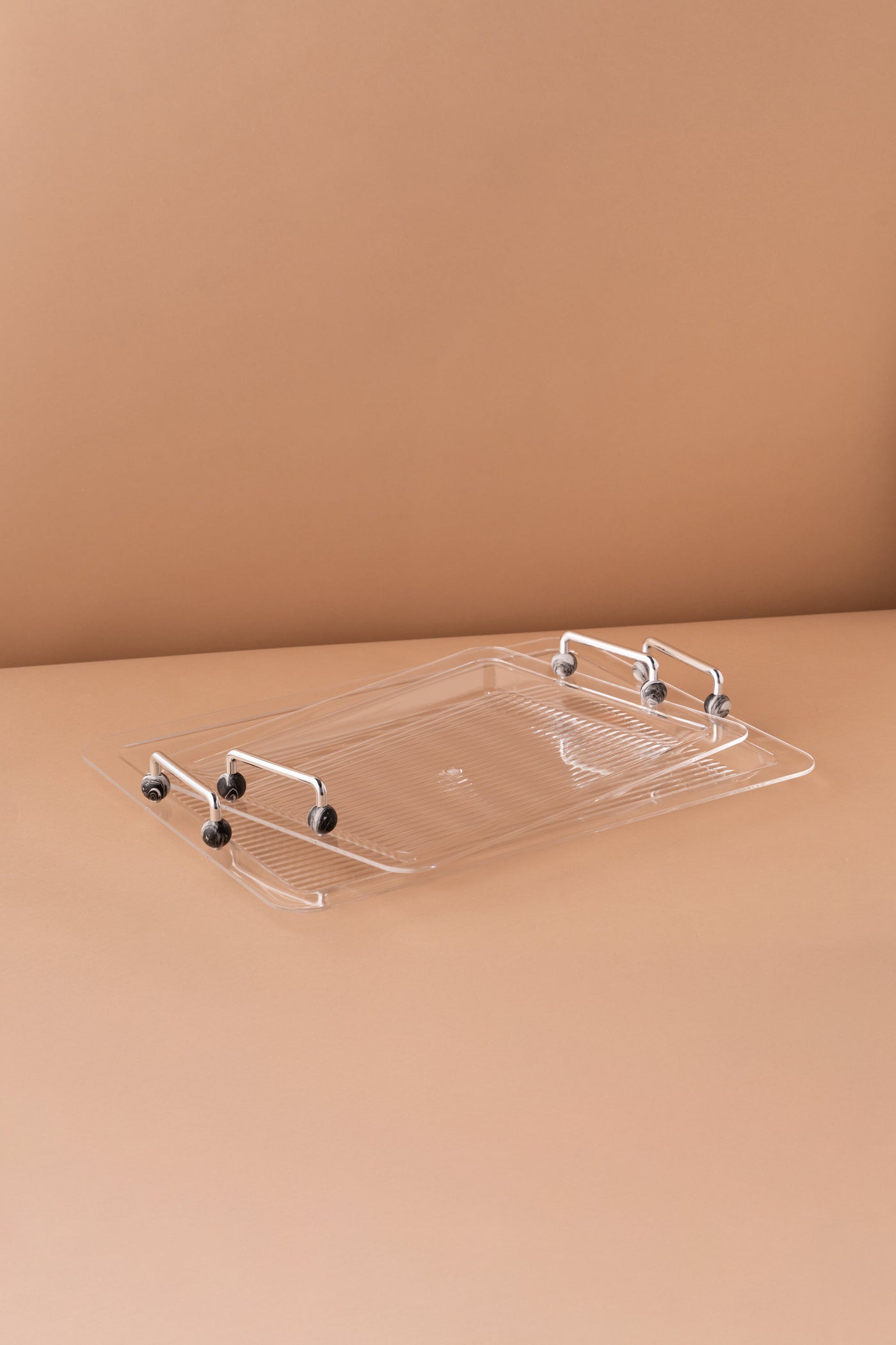 GF3  Acrylic Trays Set 2 Pcs