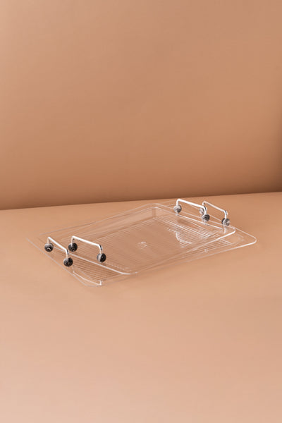 GF3  Acrylic Trays Set 2 Pcs