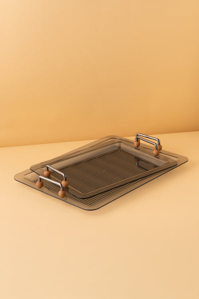 GF3  Acrylic Trays Set 2 Pcs