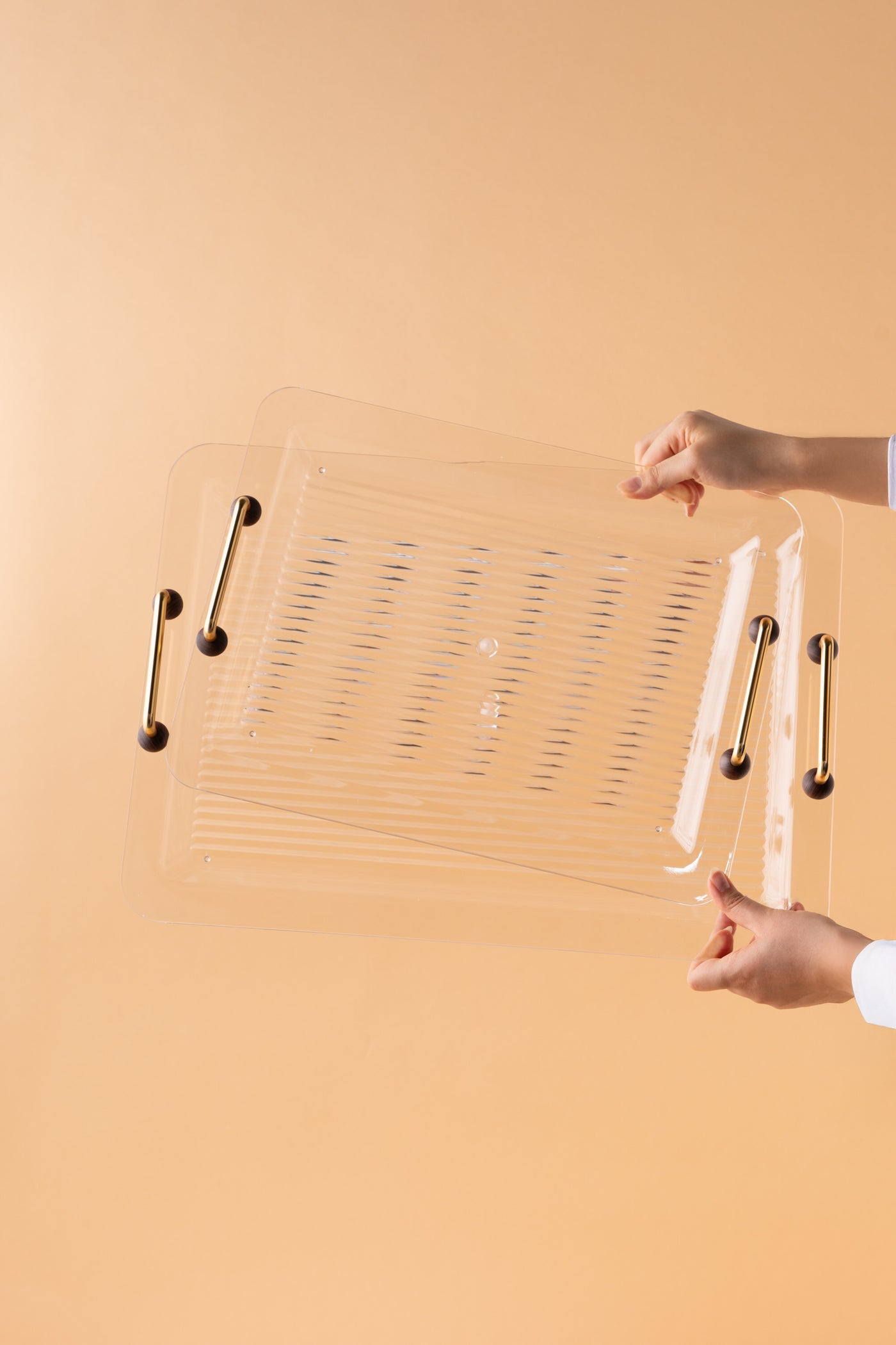 GF3  Acrylic Trays Set 2 Pcs