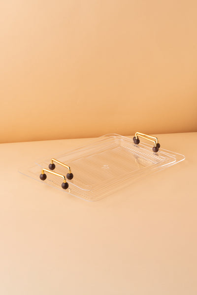 GF3  Acrylic Trays Set 2 Pcs