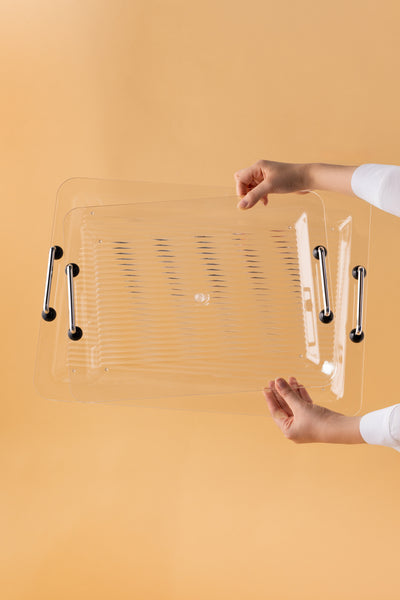 GF3  Acrylic Trays Set 2 Pcs