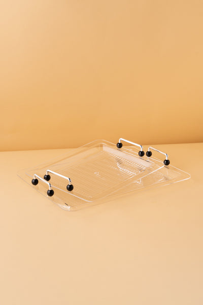 GF3  Acrylic Trays Set 2 Pcs