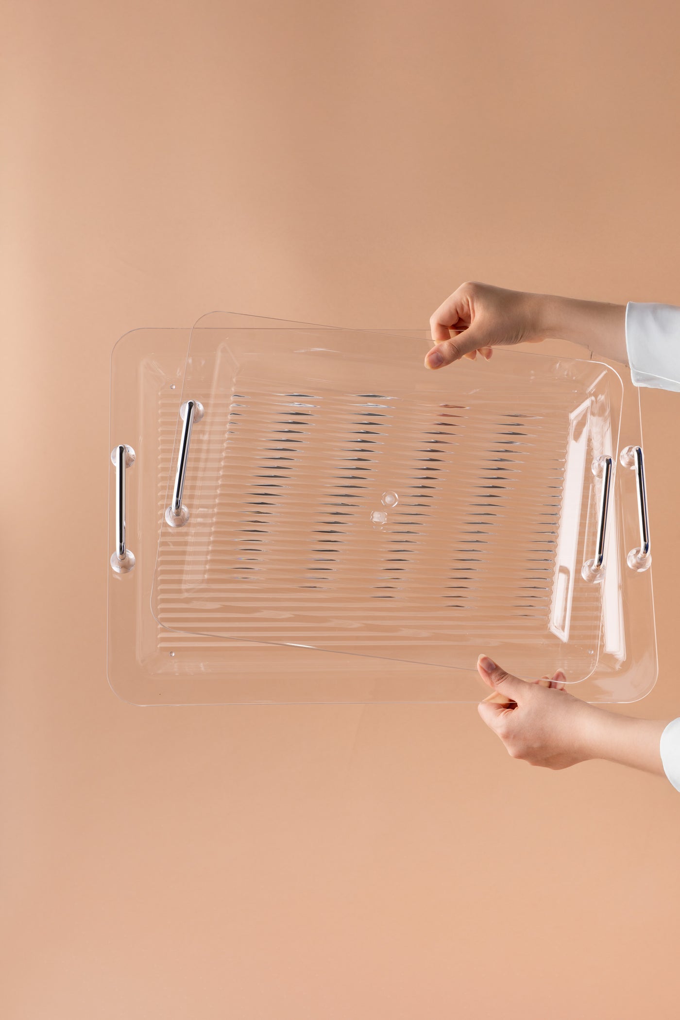 GF3  Acrylic Trays Set 2 Pcs