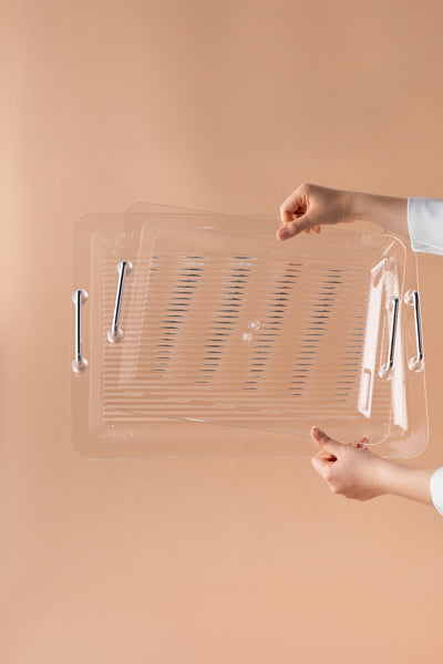 GF3  Acrylic Trays Set 2 Pcs