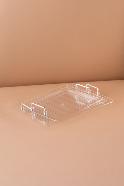 GF3  Acrylic Trays Set 2 Pcs