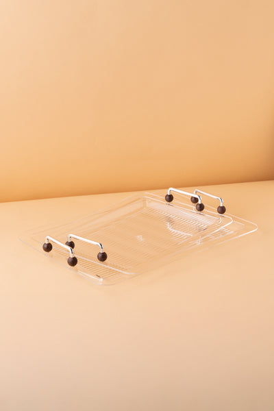 GF3  Acrylic Trays Set 2 Pcs