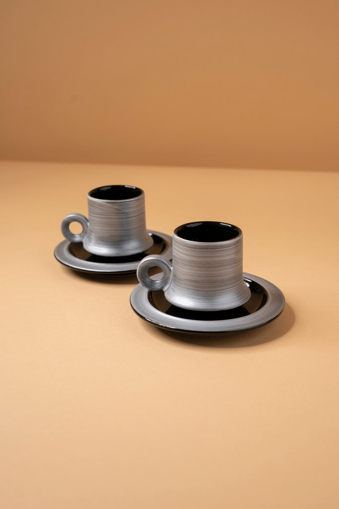 K18 Coffee Cups Set 2 Pcs