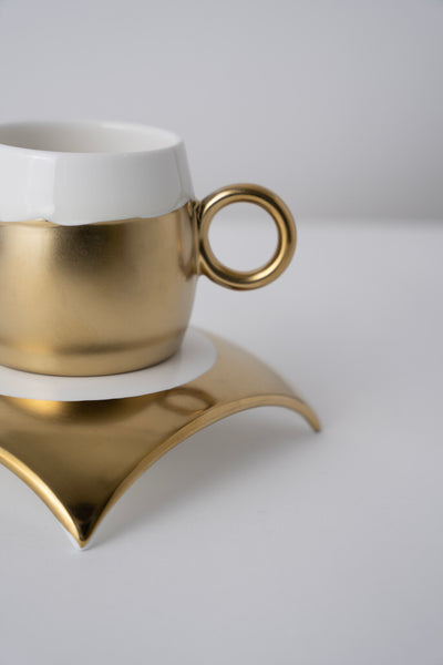 K1 Ceramic Mug With Saucer