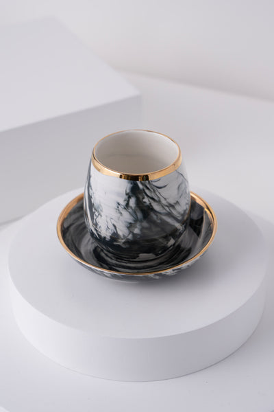 L11 Ceramic Cup With Saucer