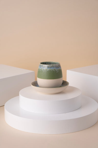 L9 Ceramic Cup With Saucer