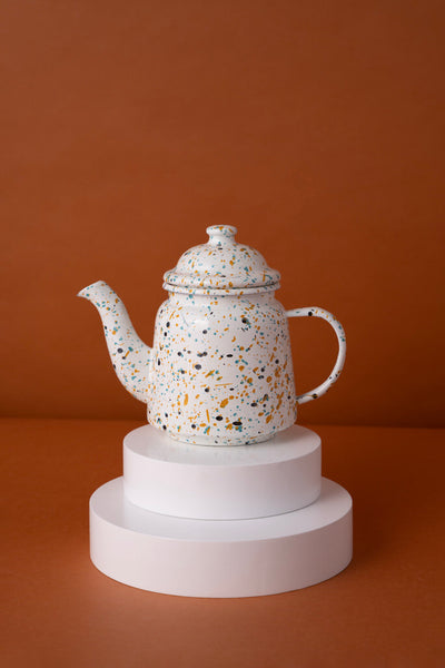 WB1 Enamel Teapot 0.8L Colored