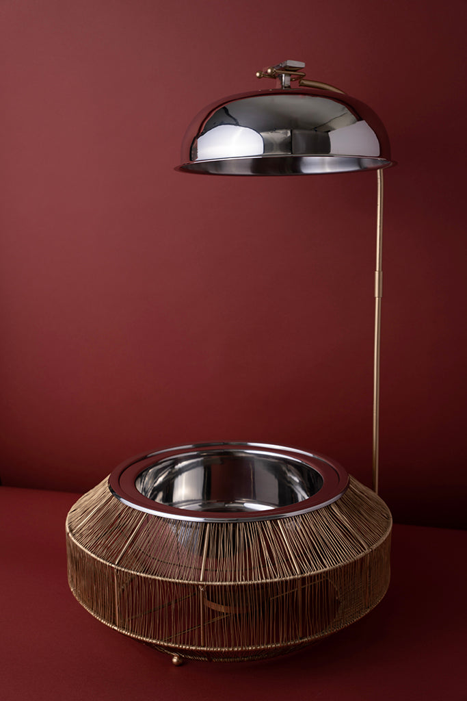 ND2 Buffet Heater + Candle Holder & Lid