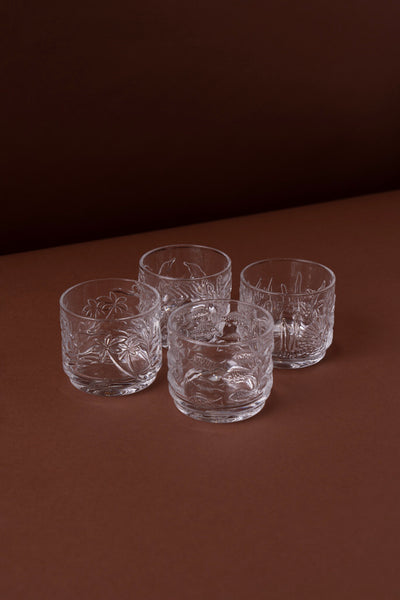HM1 Glass Cups 4 Pcs