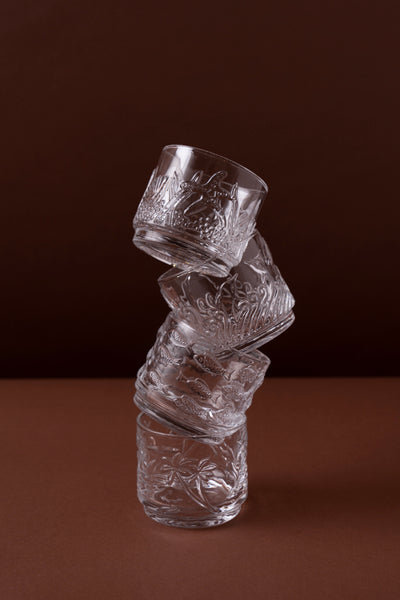 HM1 Glass Cups 4 Pcs