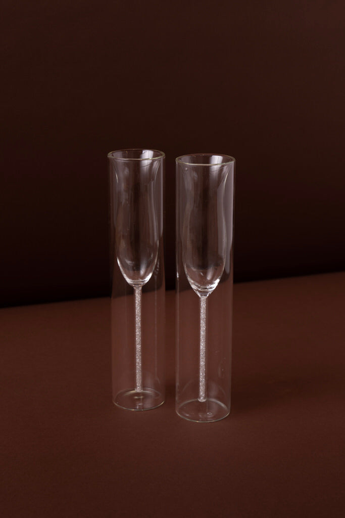HL1 Glass Cups Set 2 Pcs