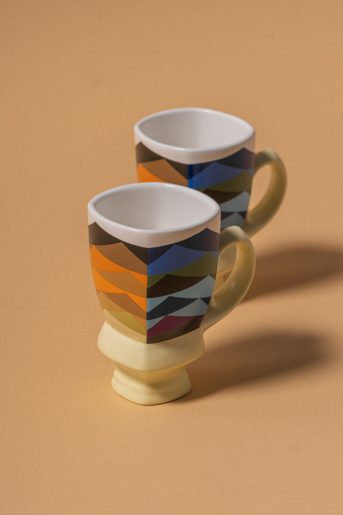 H5 Ceramic Mug Set 2 Pcs