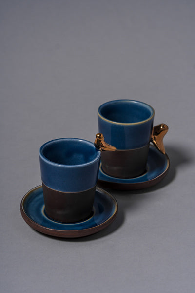 H53 Coffee Cups Set 2 Pcs