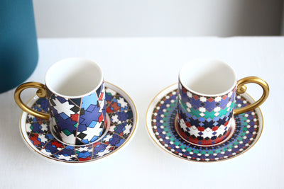 K15 Coffee Cups Set 2 Pcs