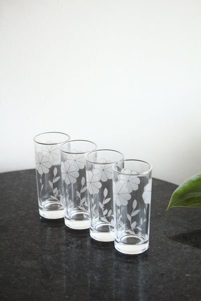 KL3 Glass Cups Set 4 Pcs