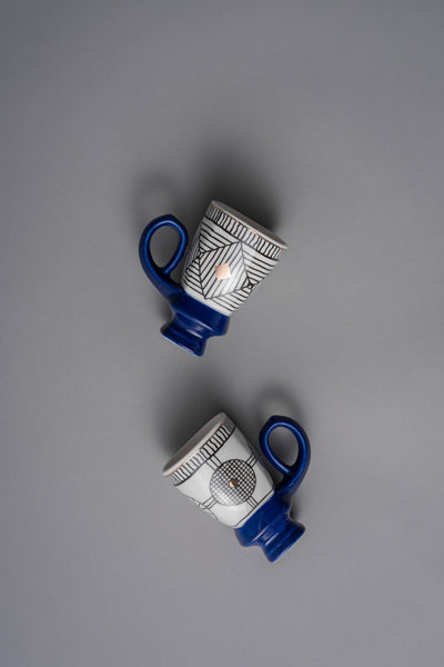 H6 Ceramic Mug Set 2 Pcs