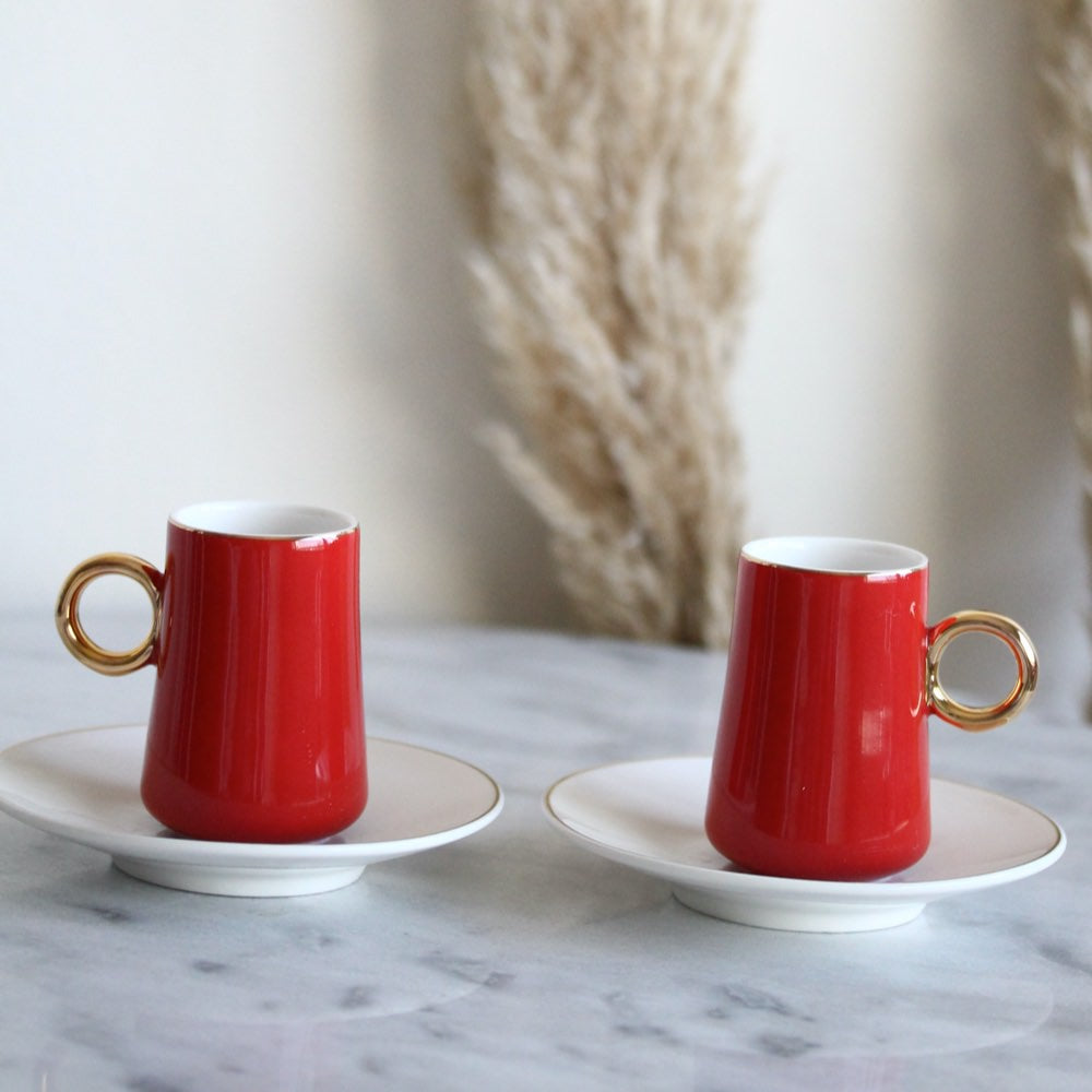 R5 Coffee Cups Set 2 Pcs